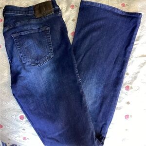 True Religion Dark Indigo Bootcut Jeans 29 Waist